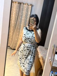 Elegant Lace Sheath Dress🧚🏻‍♀️🦋