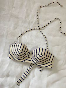 Striped Bikini Top