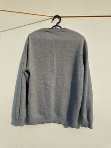 Classic Grey Crew Neck Sweatshirt
