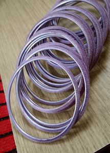 28 Piece Lavender Colour Bangle Set