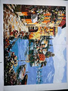 Picturesque Coastal Painting