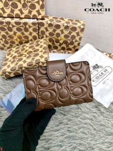 Coach "C"  Monogram Wallet