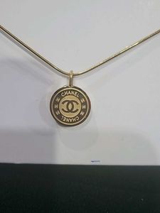 Chanel Gold Pendant Necklace anti-tarnish