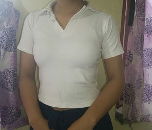 Plain White Top. Style It With Anything 😉