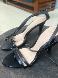 Black Strappy Heels