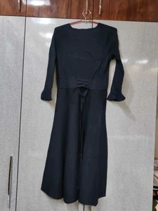 Winter Black Dress