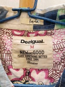 Desigual Patchwork Long Sleeve Shirt