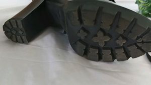 Black Leather Boots (Women)