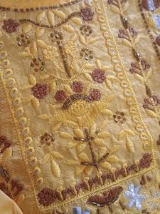 Yellow Embroidered Kurta Set