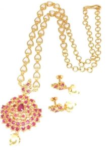 Woman Necklace With Earrings 100%new