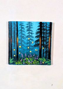 Mini Forest Landscape painting