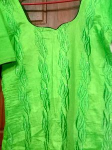 Vibrant Green Ethnic salwar