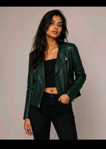 Women's Faux Leather Jacket
