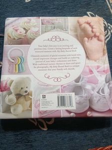 Baby Girl's Birth Memory Book