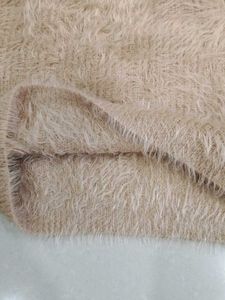 Fuzzy Knit Cropped Sweater