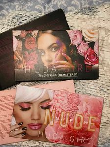 Huda Girl Rose Gold &amp; Nude Palettes