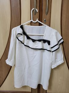 Beautiful White Top Never Used