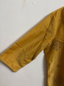 Elegant Yellow Kurta