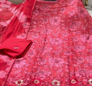 Vibrant Floral Kurta Set