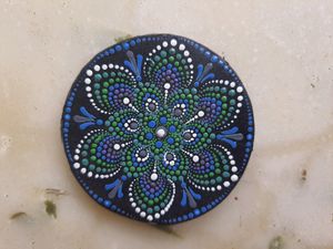 dotting mandala art