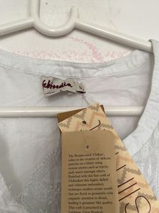 Elegant White Chikankari Kurta