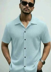 Light Blue Short Sleeve Shirt