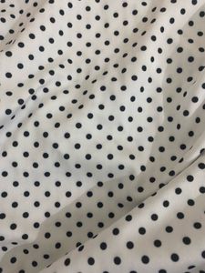Chic Polka Dot Ruched Top