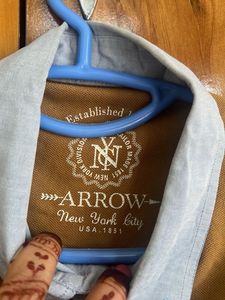 Arrow Men's Brown Polo T-Shirt- medium size