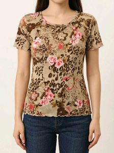Floral Stretchable Top