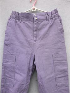 Beautiful Purple Cargo Jeans
