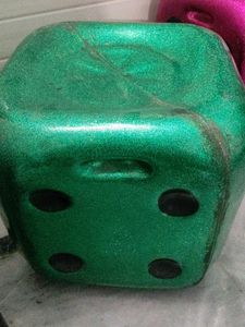 set of 2-Dice Stool for Living Room