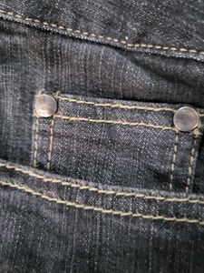 Denim A-Line Skirt