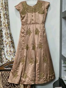 Elegant Embroidered Ethnic Gown with duppatta.