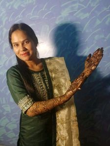 Mehendi Green Plazo Set 1000