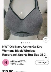 old navy Comfortable Grey Sports Bra