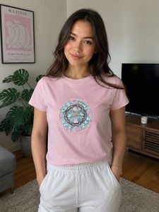 Cute Pink Graphic T-Shirt