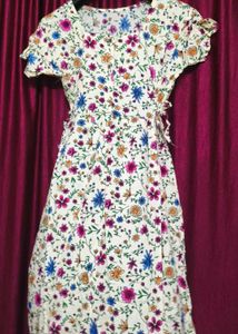 Floral Print Midi Dress