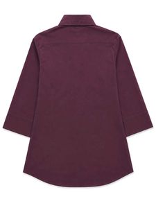 Urban Threads Maroon Cotton Blend Shirt