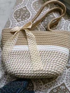 Boho Rope Tote Bag
