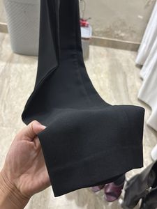 Zara Black High-Waisted Trousers
