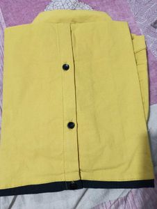 Stylish Yellow CK Shirt M,L,Xl