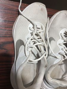 Nike White Running Shoes