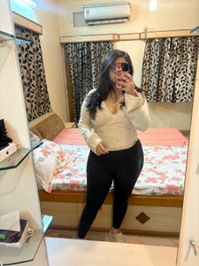Cozy Knit Wrap Top