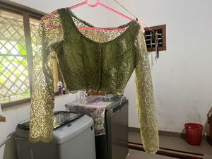Designer Net Embroidered Blouse
