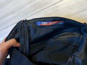 Zara TRF Black Strapless Bodycon Mini Dress