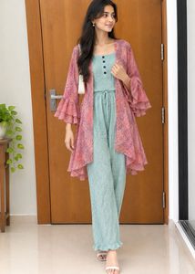 Bohemian Print Sheer Kimono
