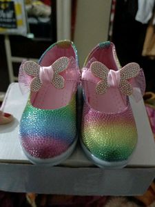 Sparkly Rainbow Shoes