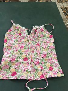 Floral Print Camisole Top