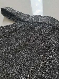 Sparkly Black Mini top
