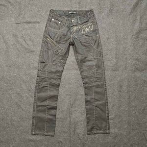 DMJ DayMen 'Y2K Biker' Contrast Stitch Jeans